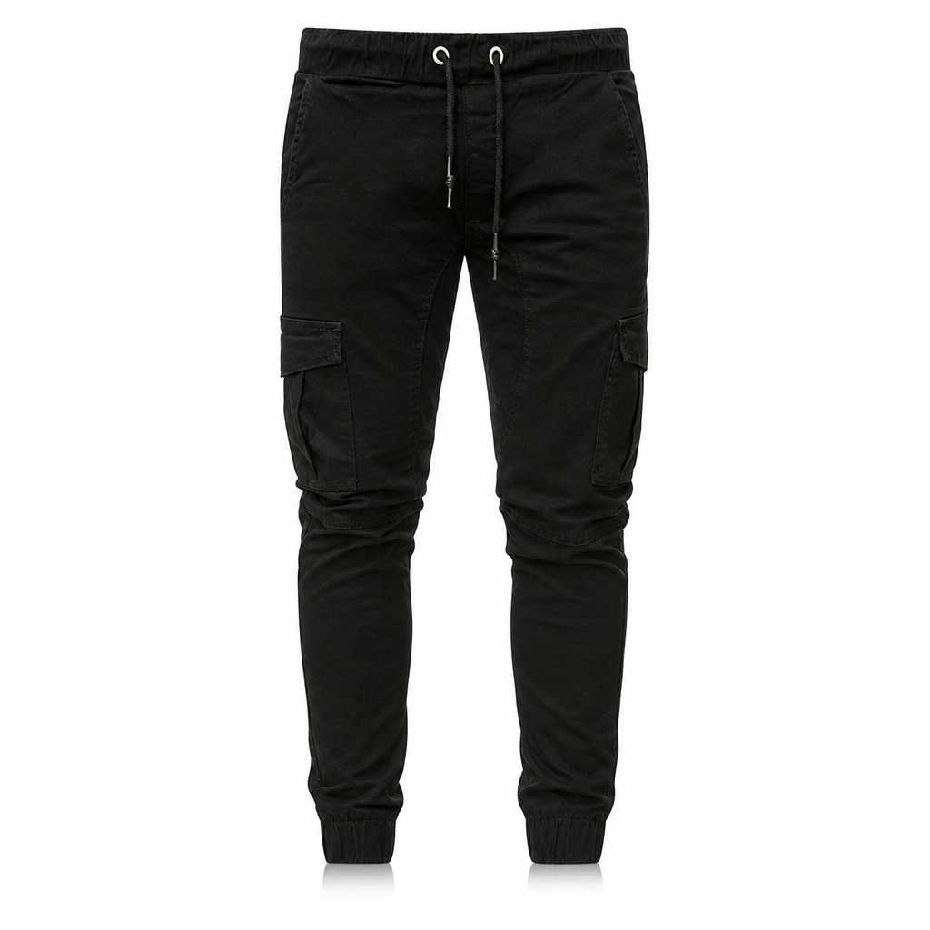 🖤Black Friday Sale:50% OFF🖤 🏃‍♀️Men's Casual Solid Color Cargo Jogger Pants