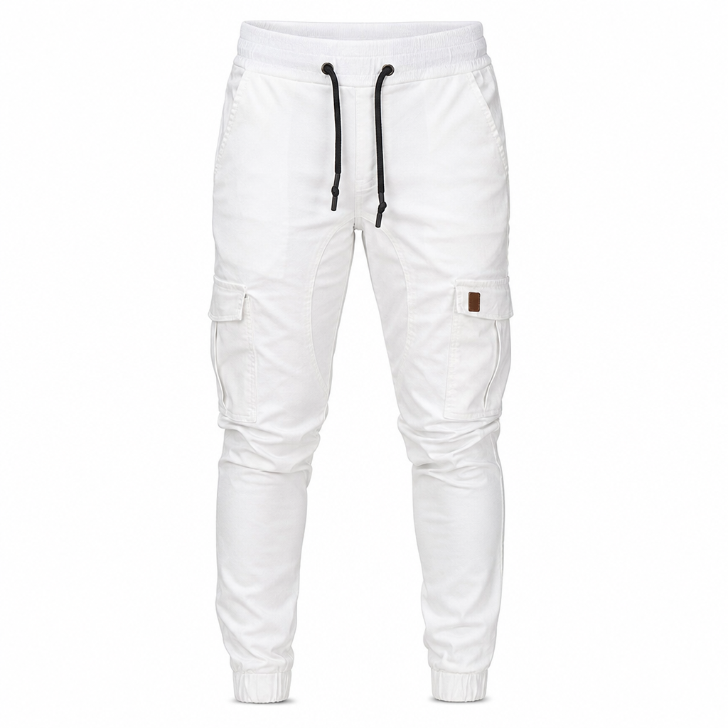 🖤Black Friday Sale:50% OFF🖤 🏃‍♀️Men's Casual Solid Color Cargo Jogger Pants