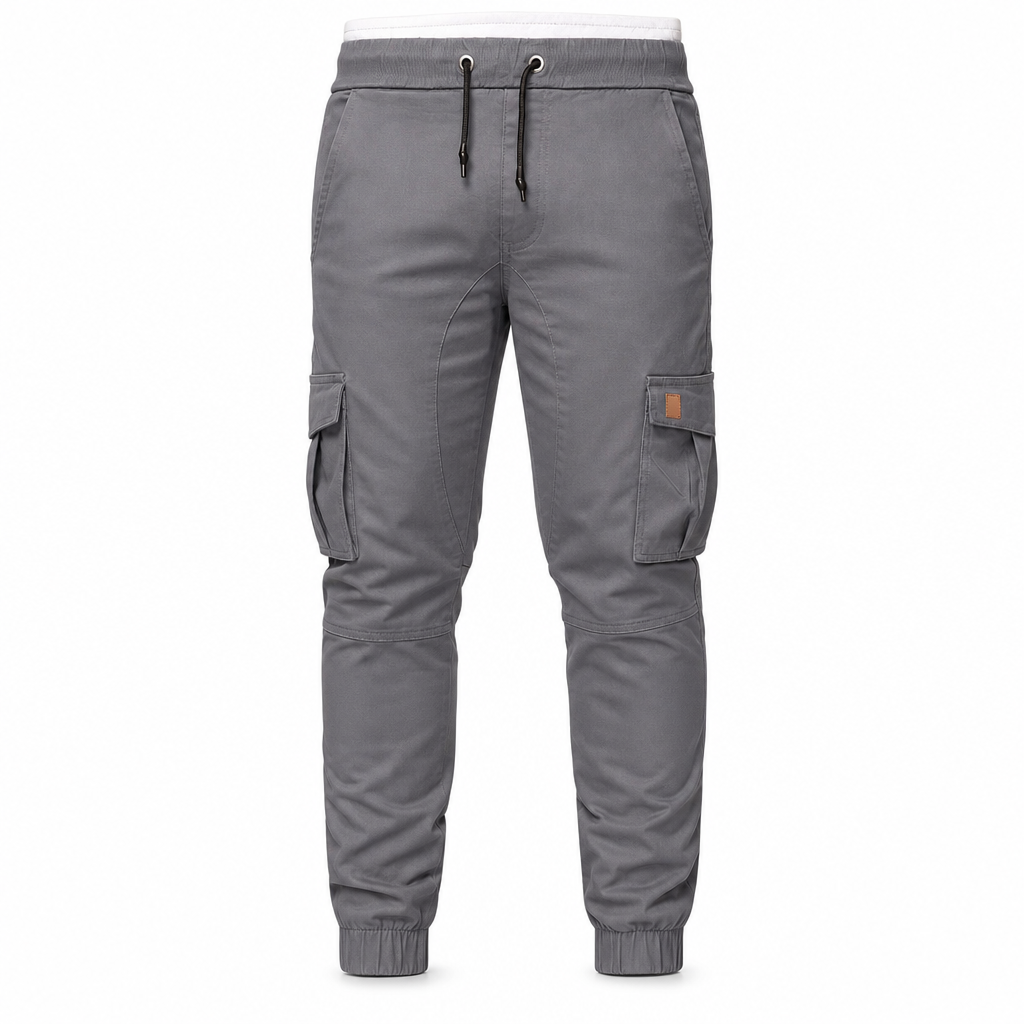 🖤Black Friday Sale:50% OFF🖤 🏃‍♀️Men's Casual Solid Color Cargo Jogger Pants