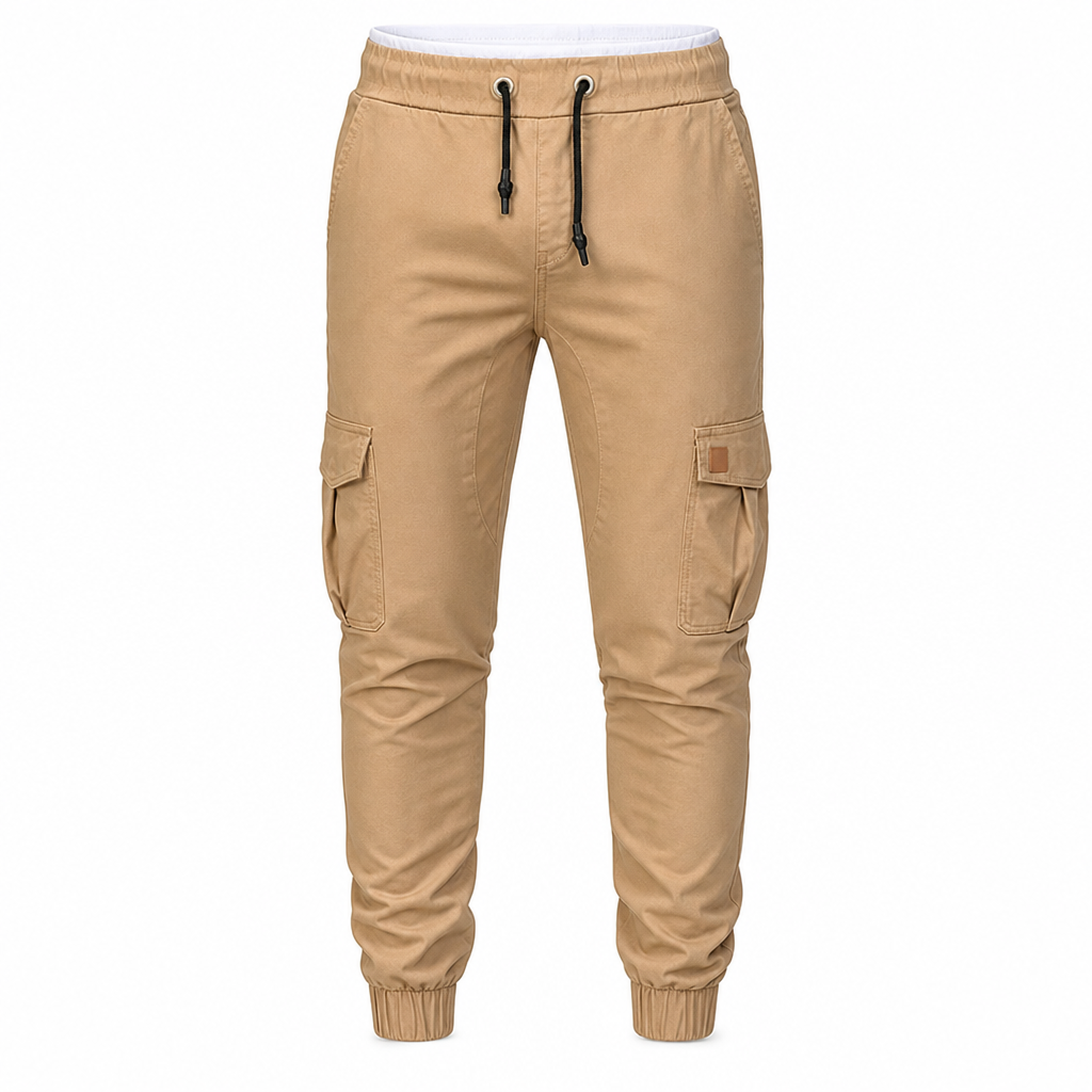 🖤Black Friday Sale:50% OFF🖤 🏃‍♀️Men's Casual Solid Color Cargo Jogger Pants