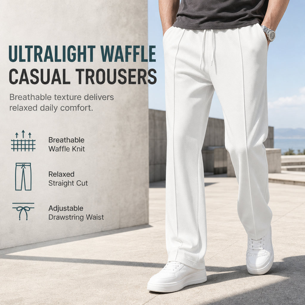 🔥 Men's Loose Fit Sports Pants – Relaxed Comfort & Everyday Style ✨