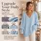 🔥 New Arrival ✨ Women's Mid-Length Knit Sweater – Soft Comfort & Flattering Silhouette 🤍
