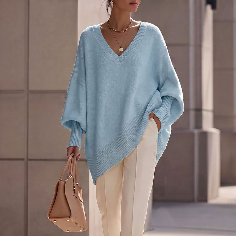 🔥 New Arrival ✨ Women's Mid-Length Knit Sweater – Soft Comfort & Flattering Silhouette 🤍