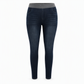 🖤Black Friday Sale:50% OFF🖤🤠Women's High-Rise Pull-On Slim Fit Dark Wash Denim Jeans with Wide Elastic Waistband