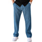 🖤Black Friday Sale:50% OFF🖤🏷️ Easy Fit, Everyday Style | Men's Drawstring Straight-Leg Pants