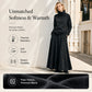 🖤Black Friday Sale:50% OFF🖤 💞 Two Pieces, Effortlessly Elegant ❄️ Women's Turtleneck Top & Maxi Skirt Set