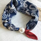 ✨ No-Tie Magnetic Pearl Clasp Scarf – Elegant Style & Effortless Comfort 🤍