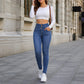 💖Black Friday Mega Deal – 50% off!💖 👖❄️Women's High-Waisted Warm-Lined Skinny Jeans