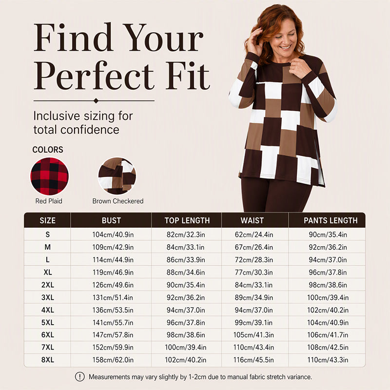 💖Black Friday Mega Deal – 50% off!💖✨ Statement Print, Easy Matching Style | Women's 2-Piece Leggings Set