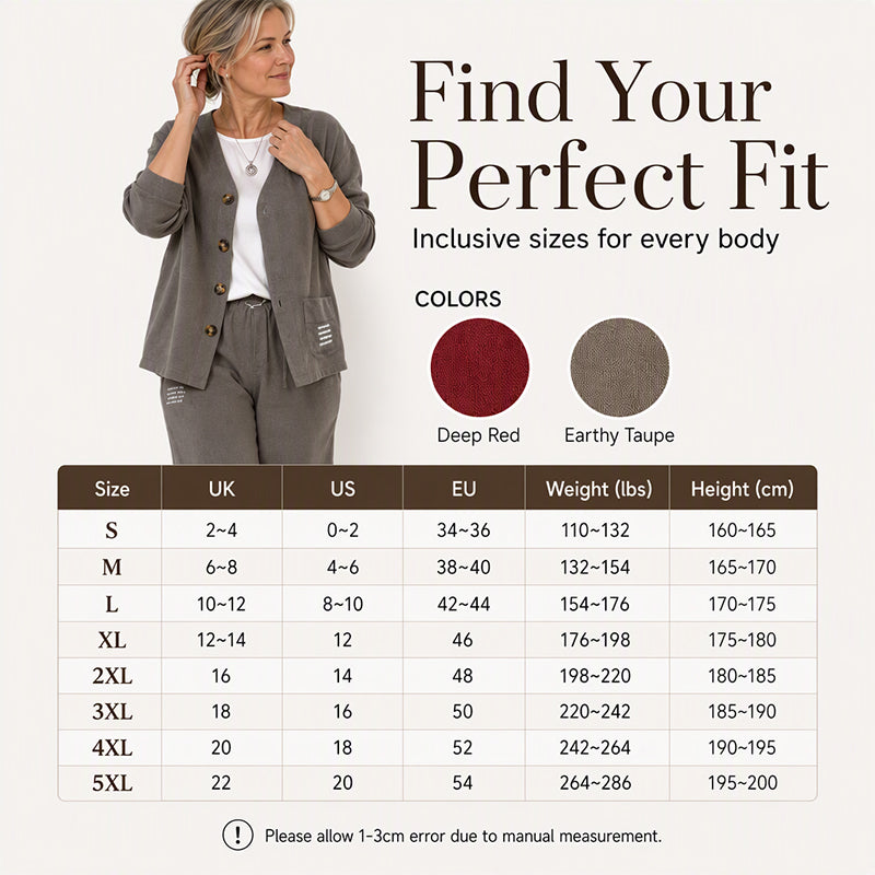 💖Black Friday Mega Deal – 50% off!💖Textured Corduroy, Effortless Matching Style | Women's 2-Piece Set