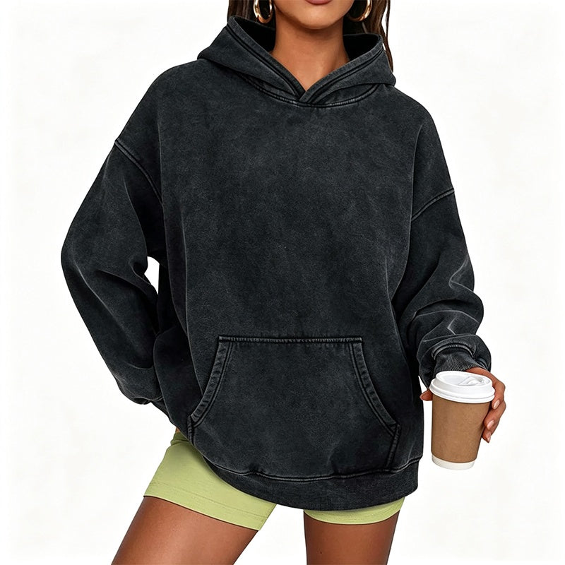 🖤Black Friday Sale:50% OFF🖤⌛Limited-Time Offer-Unisex Casual Oversized Acid Wash Hoodie
