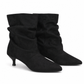 👢 Women's Suede Pointed Toe Kitten Heel Ankle Boots✨Elegant Slouchy Style