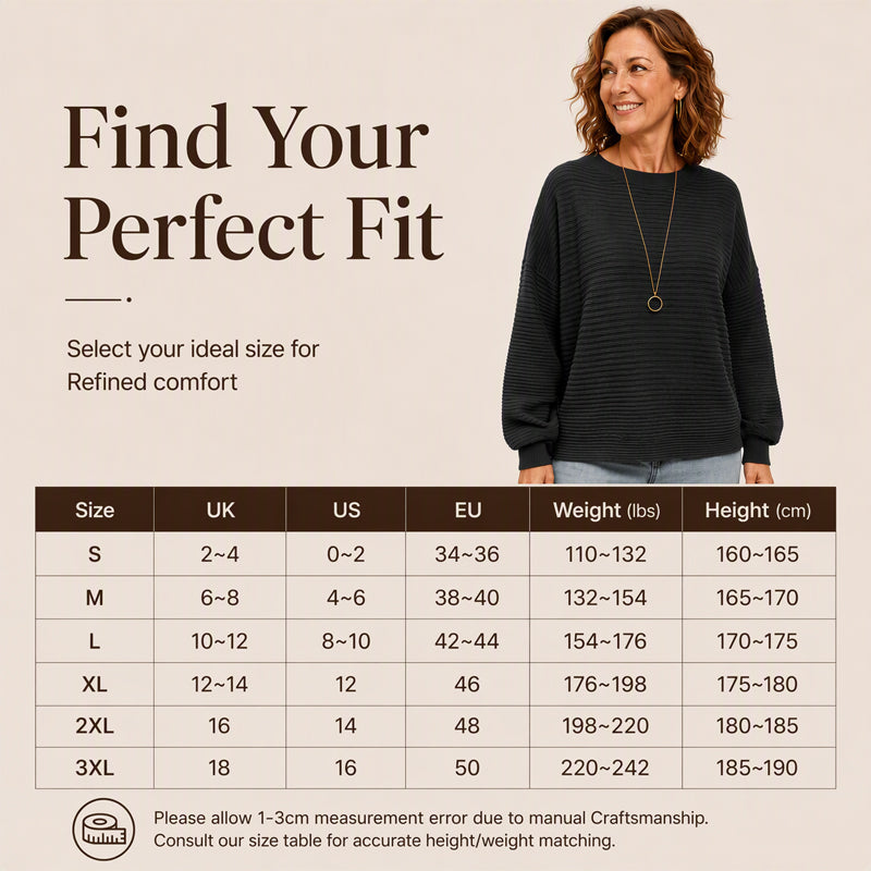 💖Black Friday Mega Deal – 50% off!💖 Women's Oversized Ribbed Knit Sweater