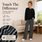 🖤Black Friday Sale:50% OFF🖤 Women's Casual Crewneck Top & Printed Pants Set