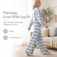 💖Black Friday Mega Deal – 50% off!💖Womens Casual Long Sleeve Top and Pants Two Piece Set Fashion Striped Lounge Set