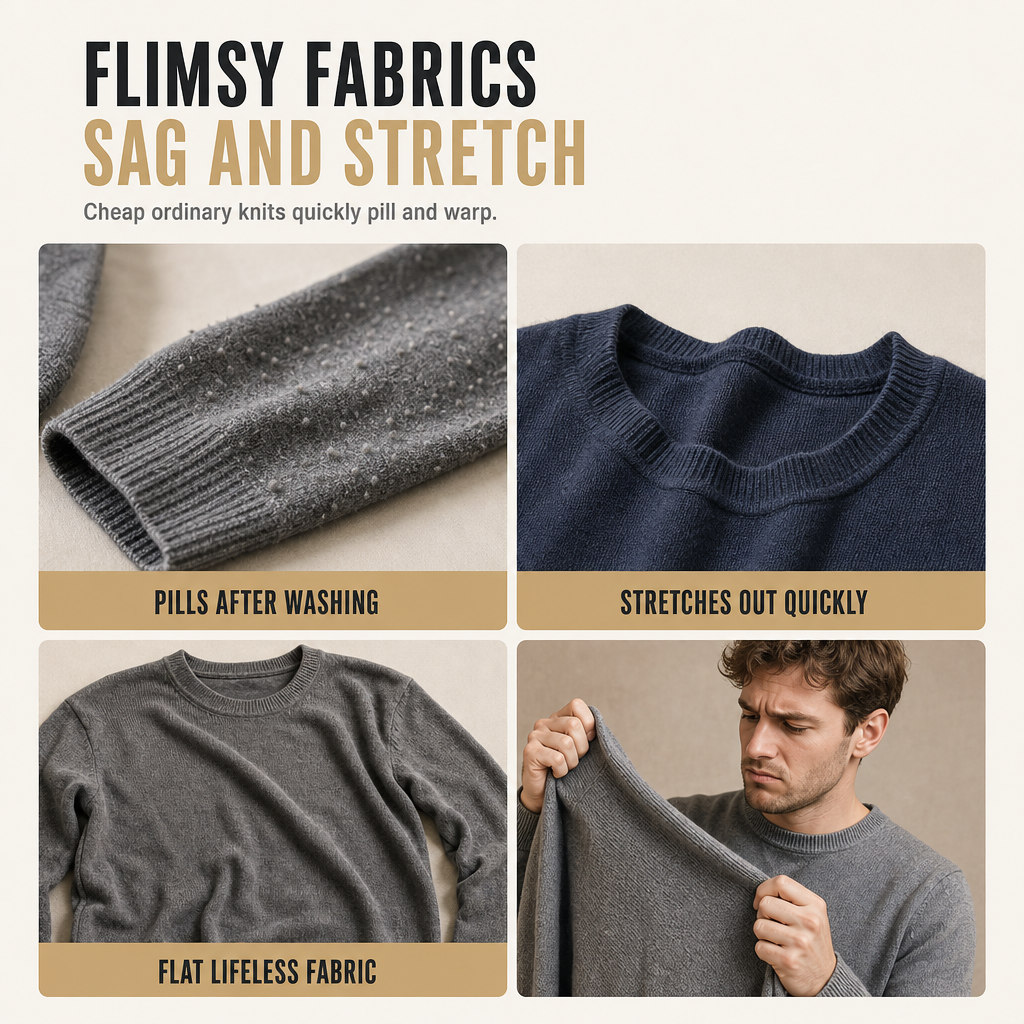 🖤Black Friday Sale:50% OFF🖤 Mens Long Sleeve Jacquard Crew Neck Sweatshirt Loose Fit Thickened Autumn Winter Top Plus Size