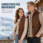 🖤Black Friday Sale:50% OFF🖤 ❄️Unisex Winter Plush-Lined Warm Vest – Cozy, Lightweight, Perfect for Layering in Cold Weather