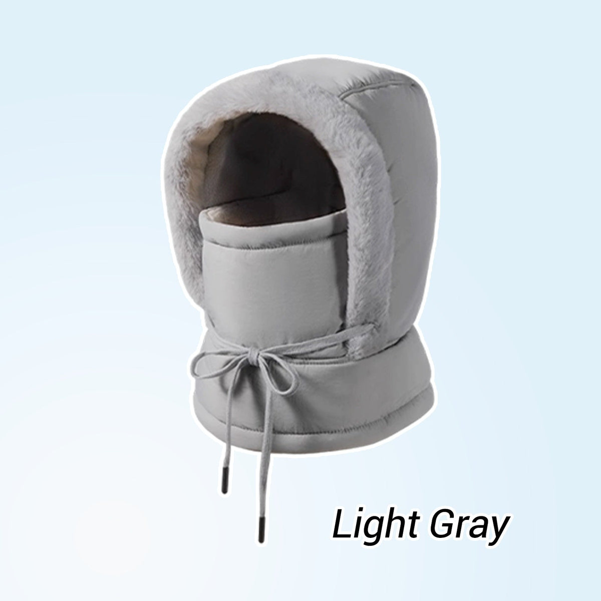 🖤Black Friday Sale:50% OFF🖤❄️Plush-lined Thickened Thermal Hat with Face Mask