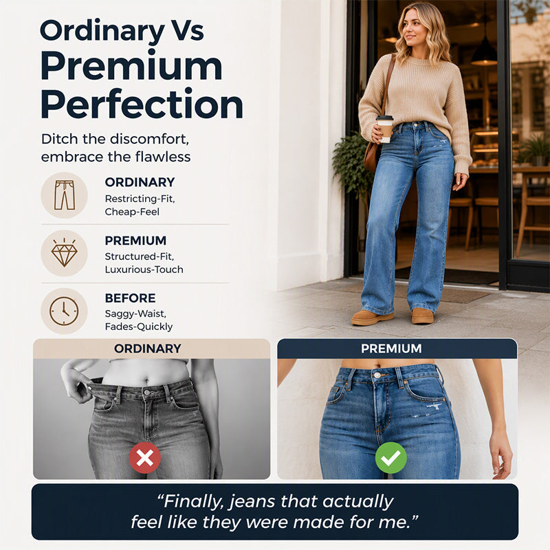 💖Black Friday Mega Deal – 50% off!💖 👖 Women's Casual Stretchy High-Waisted Jeans✨