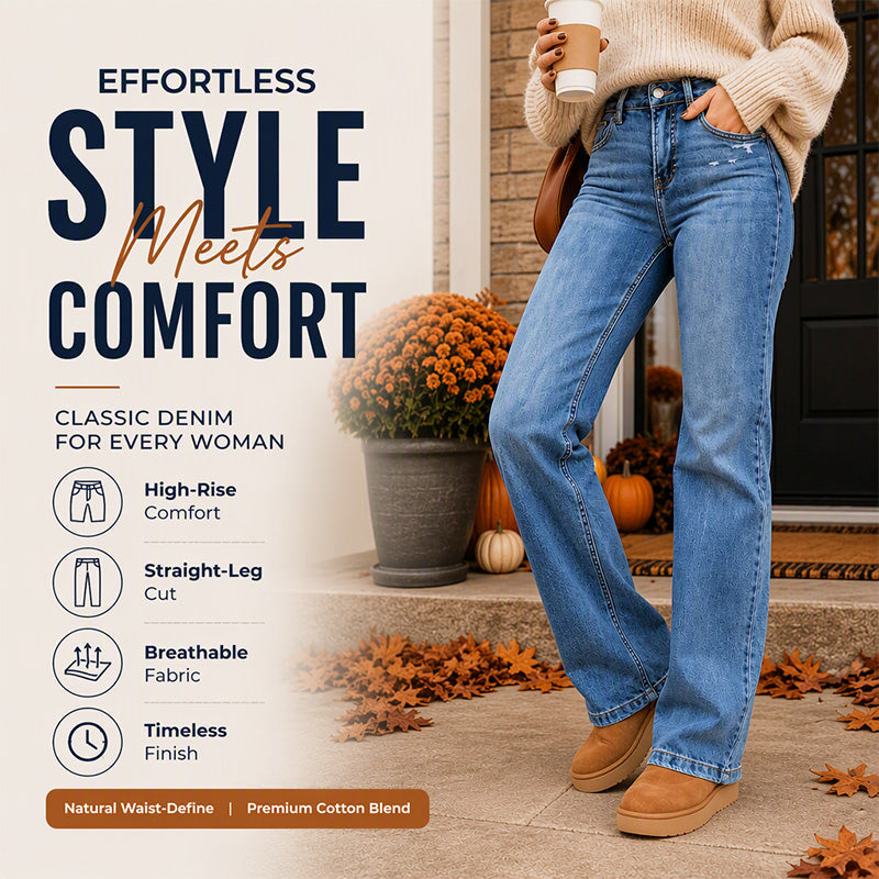 💖Black Friday Mega Deal – 50% off!💖 👖 Women's Casual Stretchy High-Waisted Jeans✨