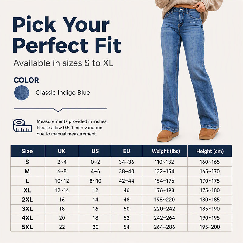 💖Black Friday Mega Deal – 50% off!💖 👖 Women's Casual Stretchy High-Waisted Jeans✨