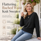 🧶Soft Knit, Multi-Color Versatile🍂 Women's Crewneck Knit Sweater – Stretch & Shape-Retaining, Six Autumn Shades
