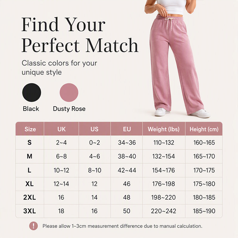 🖤Black Friday Sale:50% OFF🖤🏃‍♀️ Casual High-Waisted & Wide-Leg — Women’s Sweatpants 👖✨