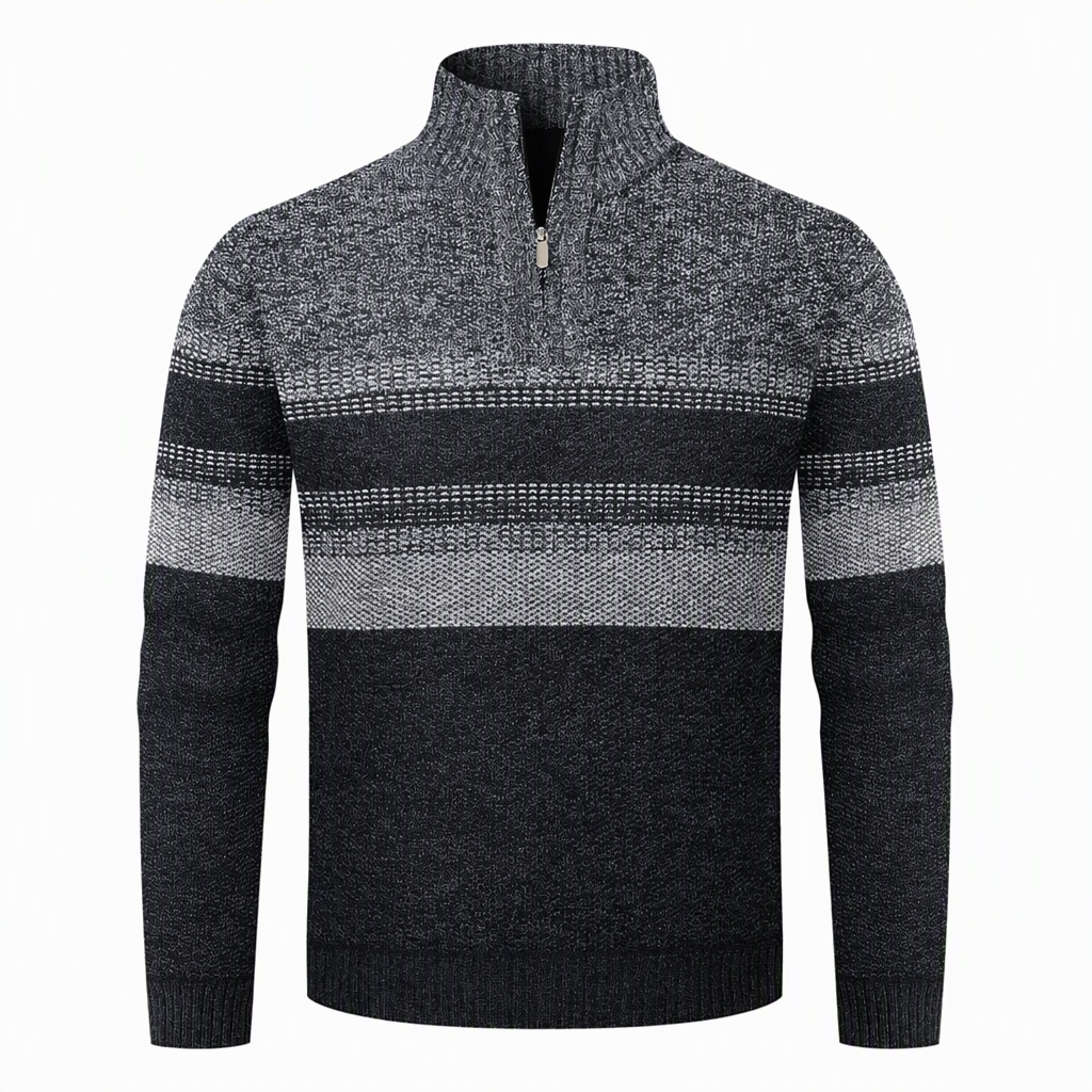 🧢Hooded & Versatile, Modern Fit👕 Men's Hooded Fleece Plaid Sweater – Classic Hood & Modern Cut | Comfortable Movement, Everyday Style ✨