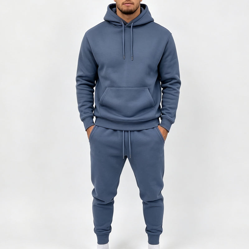 🖤Black Friday Sale:50% OFF🖤Men's Hooded Sweatshirt and Sweatpants Two-Piece Tracksuit Set
