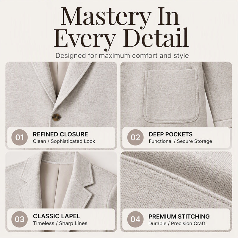 🖤Black Friday Sale:50% OFF🖤 Women's Classic Single Button Blazer