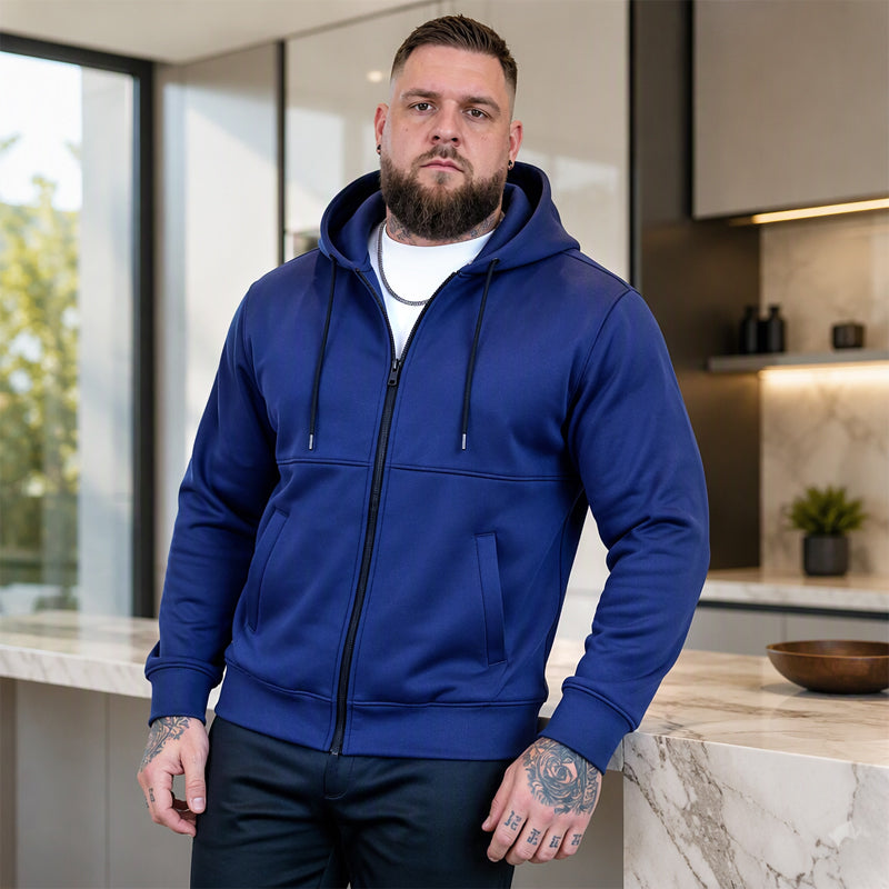 🖤Black Friday Sale:50% OFF🖤 Men's Casual Warm Zip Up Hooded Jacket