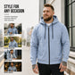 🖤Black Friday Sale:50% OFF🖤 Men's Casual Warm Zip Up Hooded Jacket