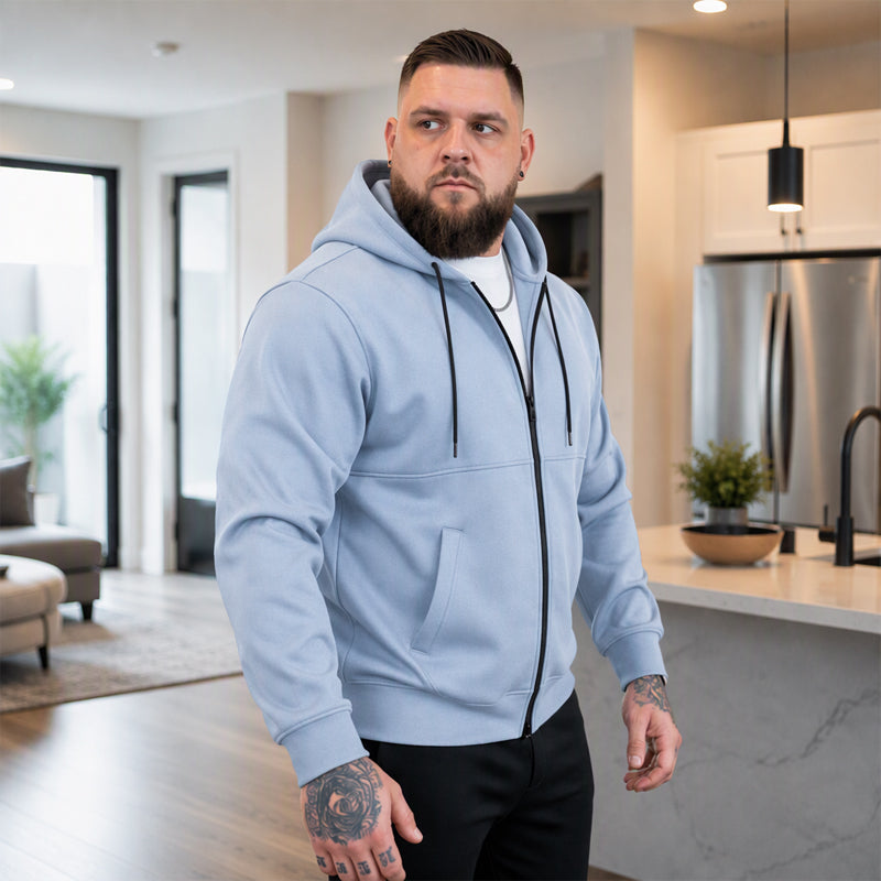 🖤Black Friday Sale:50% OFF🖤 Men's Casual Warm Zip Up Hooded Jacket
