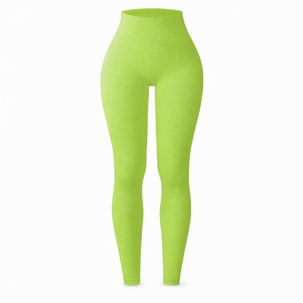 🖤Black Friday Sale:50% OFF🖤 🌺 High Waisted Seamless Ribbed Yoga Pants Workout Gym Leggings Athletic Tights