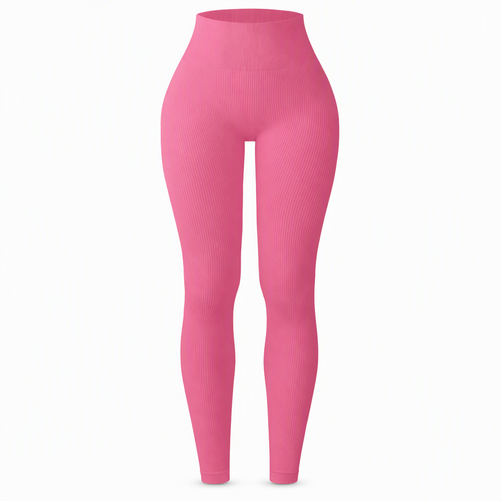 🖤Black Friday Sale:50% OFF🖤 🌺 High Waisted Seamless Ribbed Yoga Pants Workout Gym Leggings Athletic Tights