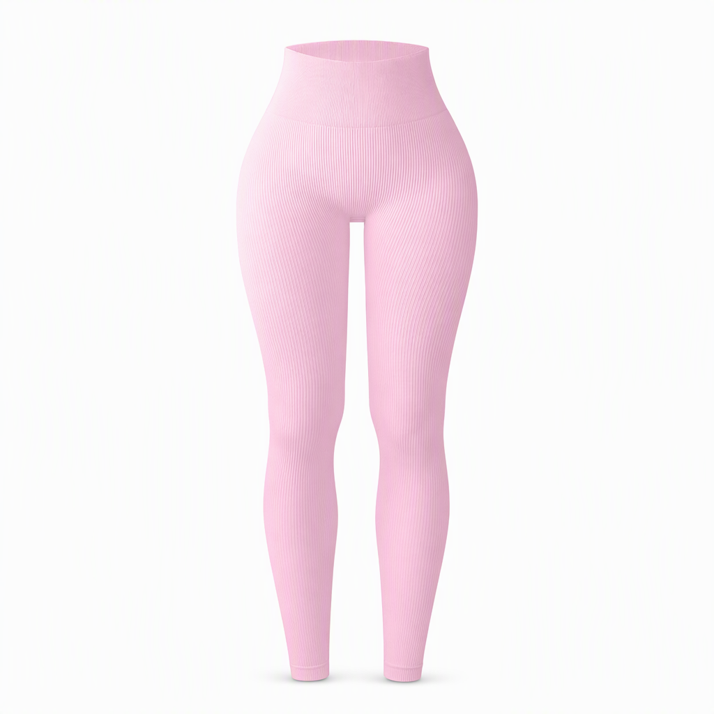 🖤Black Friday Sale:50% OFF🖤 🌺 High Waisted Seamless Ribbed Yoga Pants Workout Gym Leggings Athletic Tights
