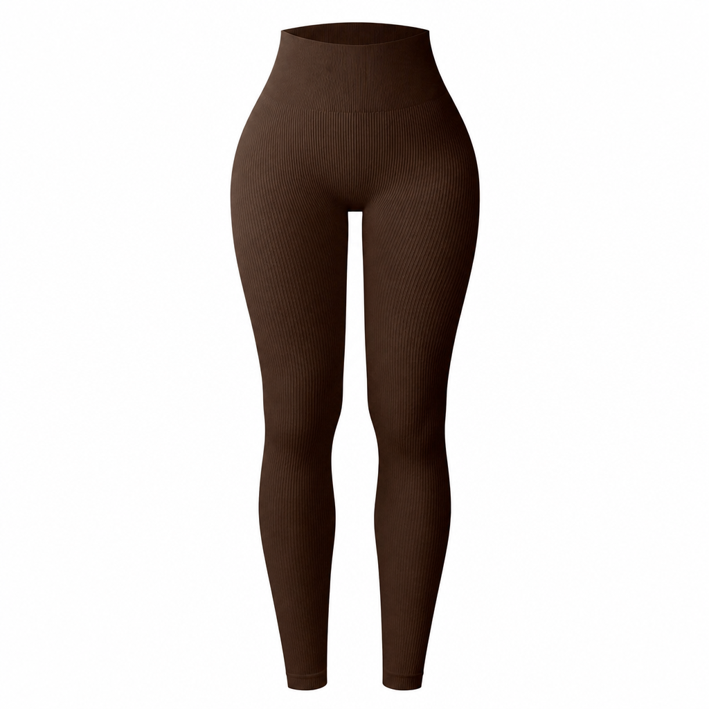 🖤Black Friday Sale:50% OFF🖤 🌺 High Waisted Seamless Ribbed Yoga Pants Workout Gym Leggings Athletic Tights