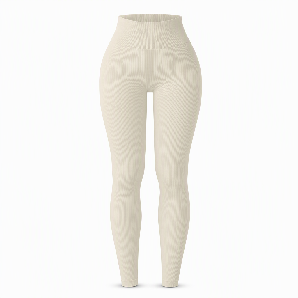 🖤Black Friday Sale:50% OFF🖤 🌺 High Waisted Seamless Ribbed Yoga Pants Workout Gym Leggings Athletic Tights