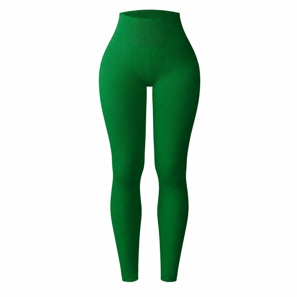 🖤Black Friday Sale:50% OFF🖤 🌺 High Waisted Seamless Ribbed Yoga Pants Workout Gym Leggings Athletic Tights