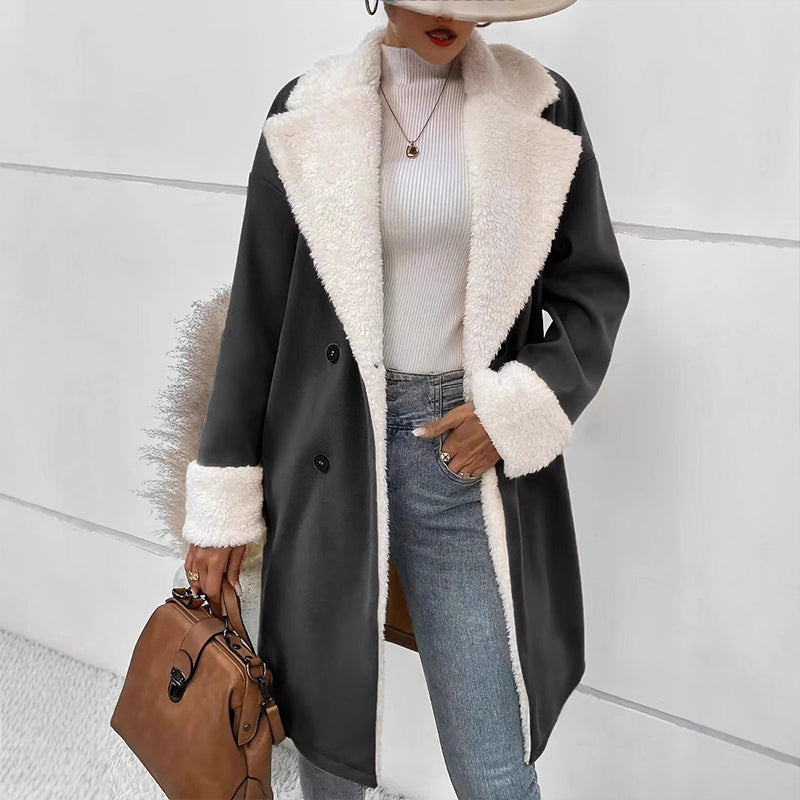 💖Black Friday Mega Deal – 50% off!💖 Women's Elegant Woollen Coat — Winter 🧥