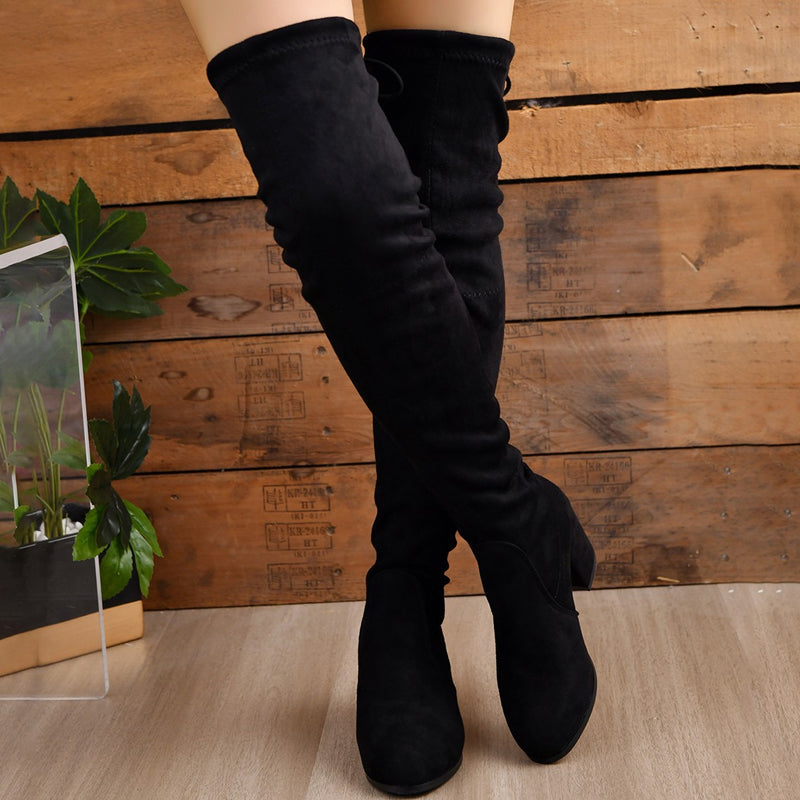 🖤Black Friday Sale:50% OFF🖤 😎 Women's Chic Over-The-Knee Boots