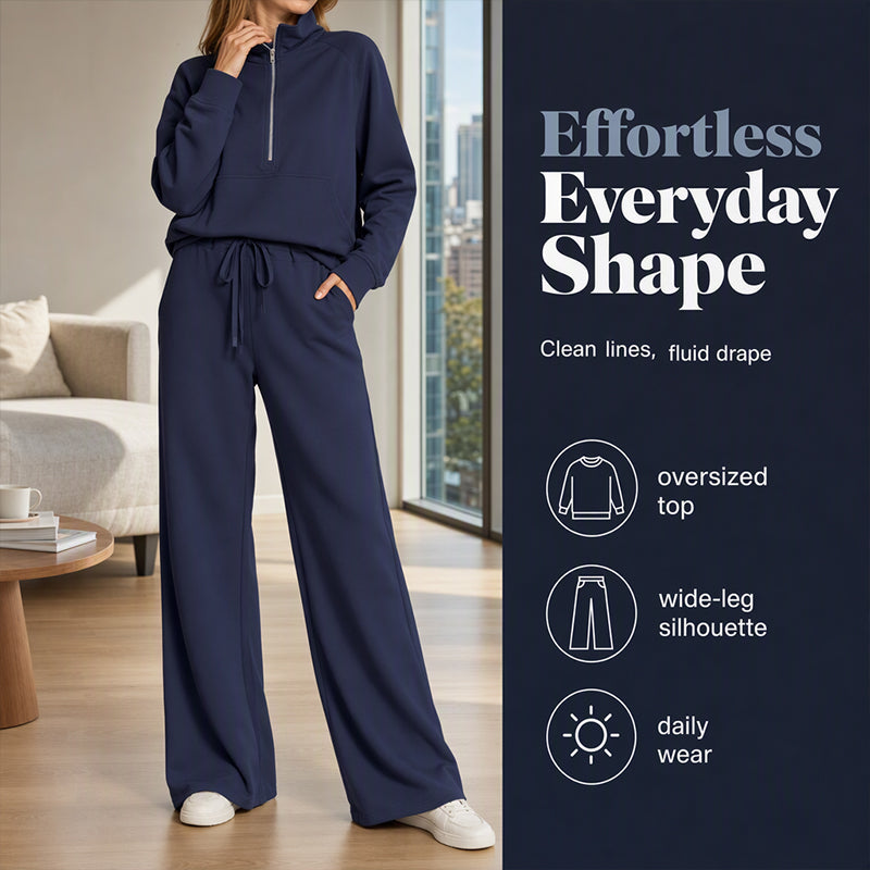 💖Black Friday Mega Deal – 50% off!💖✨Soft & Easy!  Women's Relaxed Fit Lounge Set