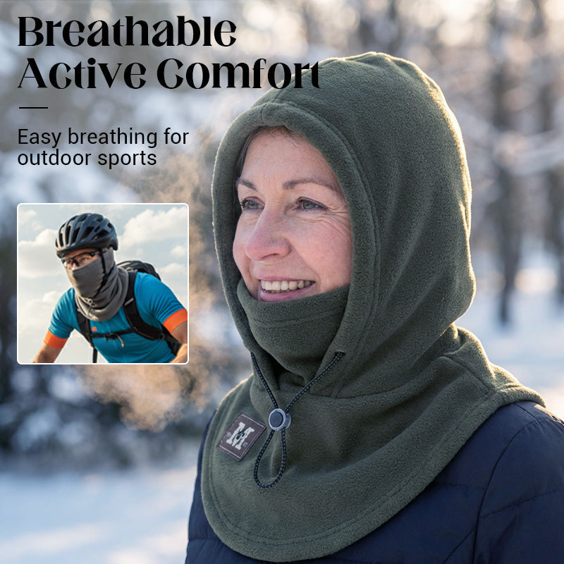 🖤Black Friday Sale:50% OFF🖤 ❄️ Thermal Balaclava Face Mask with Drawstring