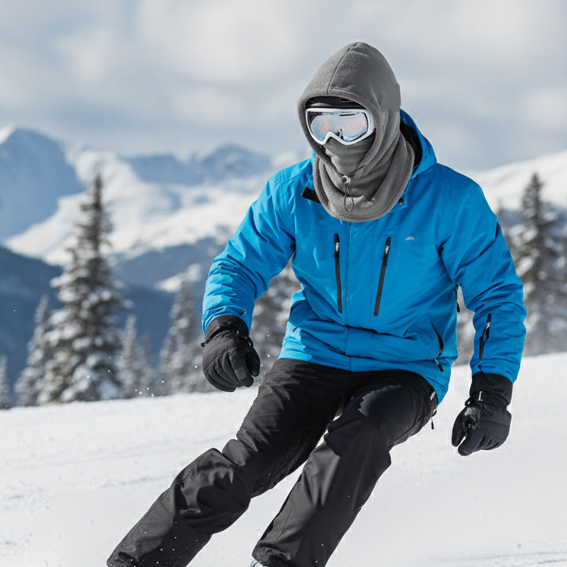 🖤Black Friday Sale:50% OFF🖤 ❄️ Thermal Balaclava Face Mask with Drawstring