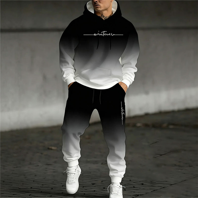 🖤Black Friday Sale:50% OFF🖤 🐅Men's Printed Hoodie & Sweatpants Set