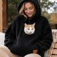 💖Black Friday Mega Deal – 50% off!💖😍2026 A must-have for pet lovers 🐾 Cozy Fleece Pet Bonding Pouch Hoodie – Warm & Supportive Small Pet Carrier Clothing🐶🐱