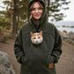 💖Black Friday Mega Deal – 50% off!💖😍2026 A must-have for pet lovers 🐾 Cozy Fleece Pet Bonding Pouch Hoodie – Warm & Supportive Small Pet Carrier Clothing🐶🐱