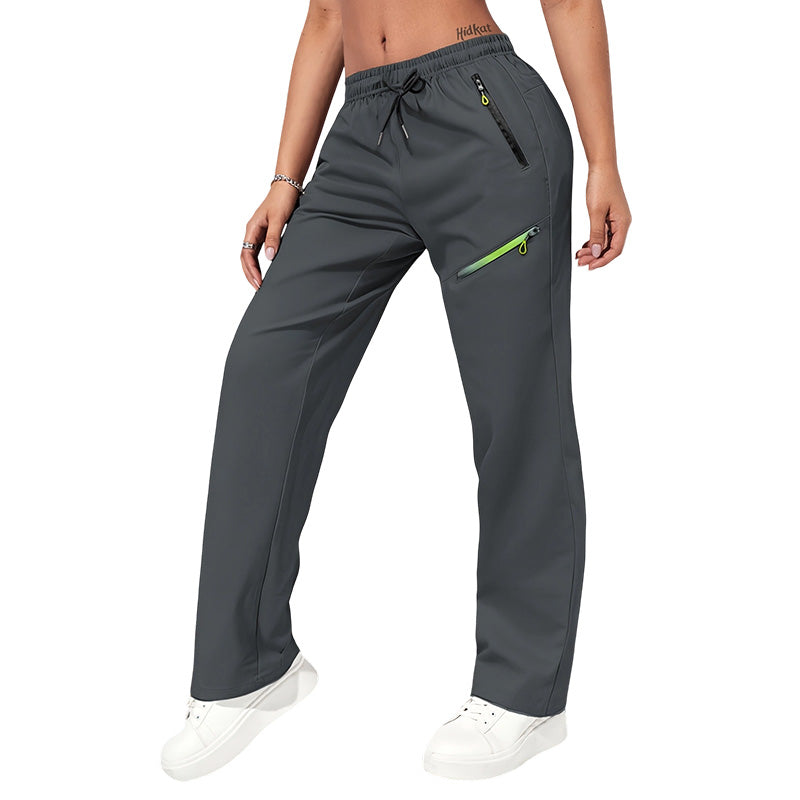 ⏳🖤Black Friday Sale:50% OFF🖤🔥Women’s Straight-Leg Cargo Trousers – Elastic Waist, 6-Pocket Casual Pants for Work, Travel & Everyday Wear 👖✨