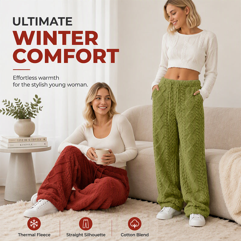💖Black Friday Mega Deal – 50% off!💖 Women's Casual Straight-Leg Drawstring Pants