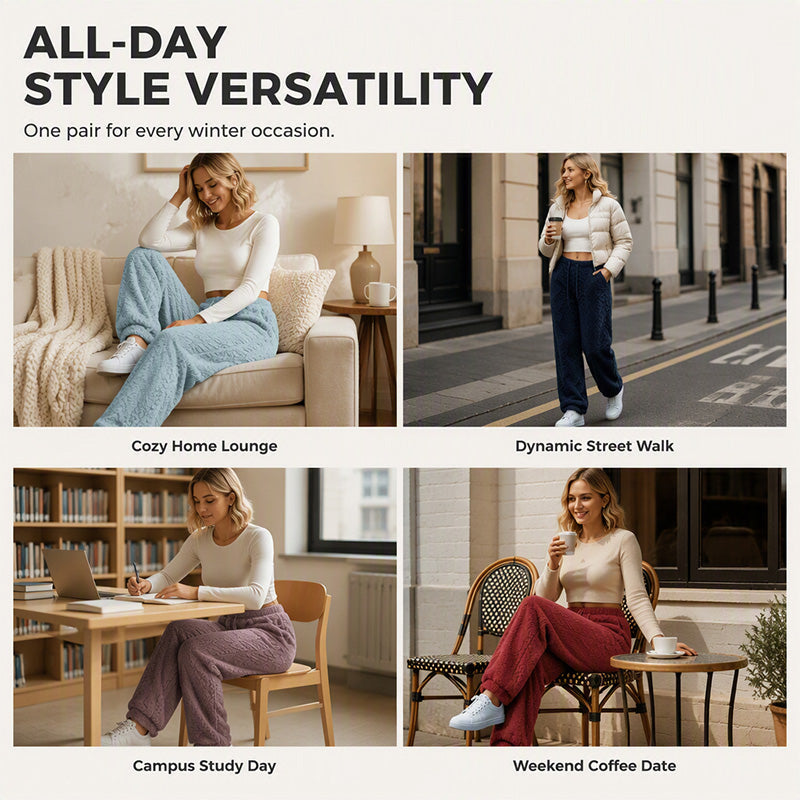 💖Black Friday Mega Deal – 50% off!💖 Women's Casual Straight-Leg Drawstring Pants